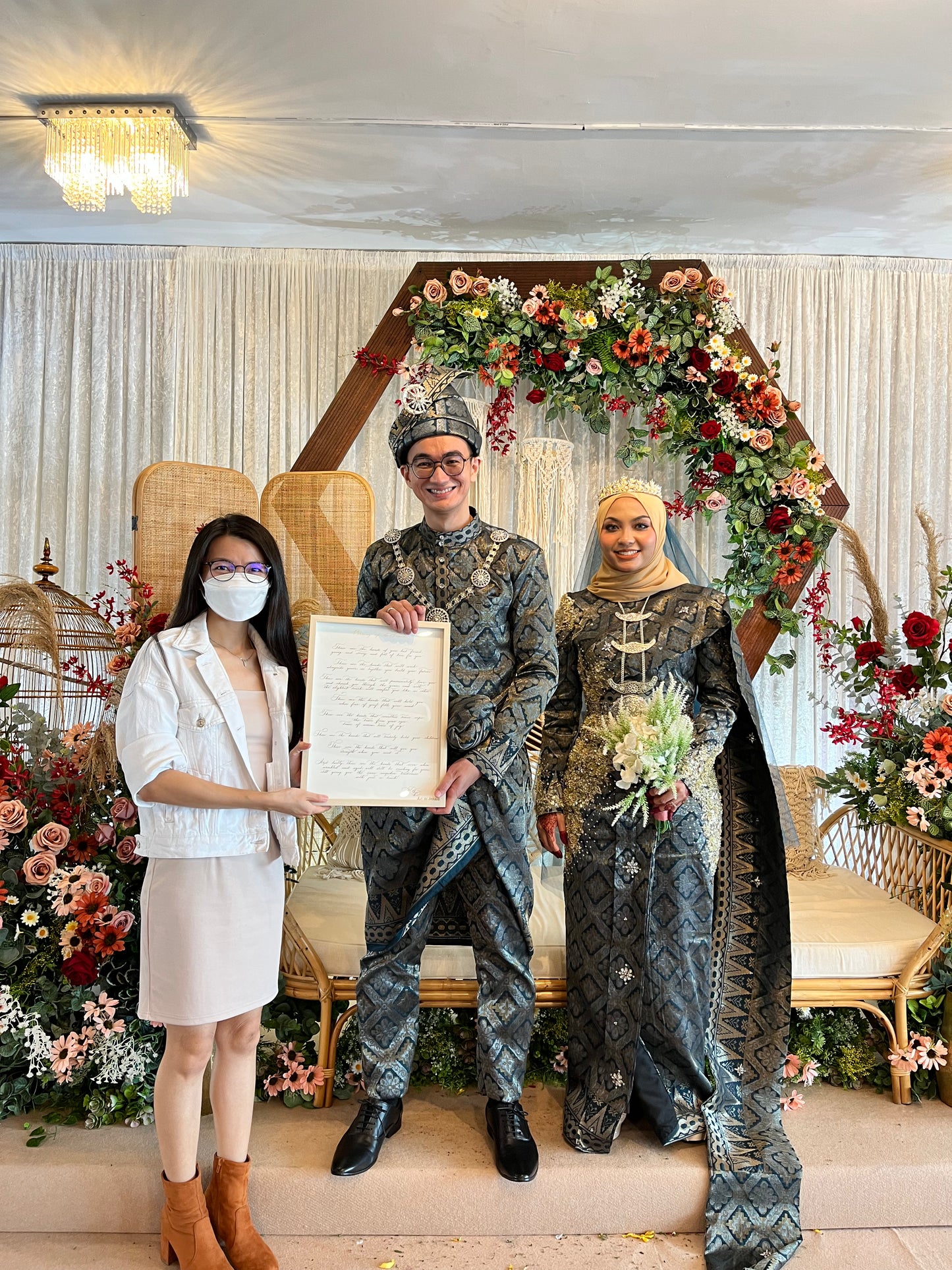 Commission Live Calligraphy Art works for Event, Branding and Teaching #1st work